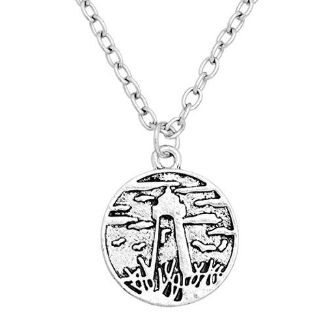 Tower Pattern Charm Pendant For Necklace - Sexy Sparkles Fashion Jewelry - 3