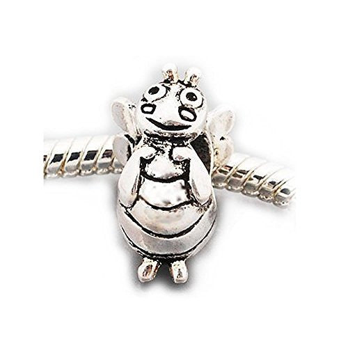 Dreaming Bee Charm European Bead Compatible for Most European Snake Chain Bracelet - Sexy Sparkles Fashion Jewelry - 1