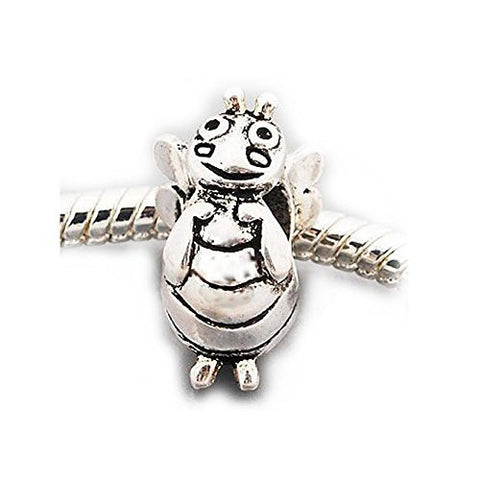 Dreaming Bee Charm European Bead Compatible for Most European Snake Chain Bracelet - Sexy Sparkles Fashion Jewelry - 1