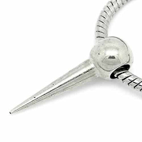 Spike European Bead Compatible for Most European Snake Chain Bracelet - Sexy Sparkles Fashion Jewelry - 1
