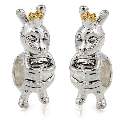 Queen Bee Charm Pandora for Snake Chain Charm Bracelet - Sexy Sparkles Fashion Jewelry - 2