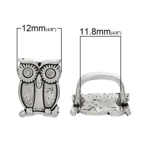 Charm Beads for Leather Bracelet/watch Bands or Wrist Bands (Owl) - Sexy Sparkles Fashion Jewelry - 2