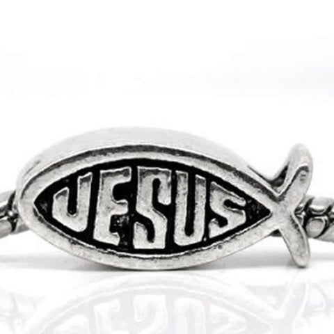 Jesus Fish European Bead Compatible for Most European Snake Chain Bracelet - Sexy Sparkles Fashion Jewelry - 4