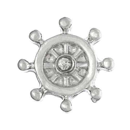 Helm Floating Charms For Glass Living Memory Lockets - Sexy Sparkles Fashion Jewelry - 1