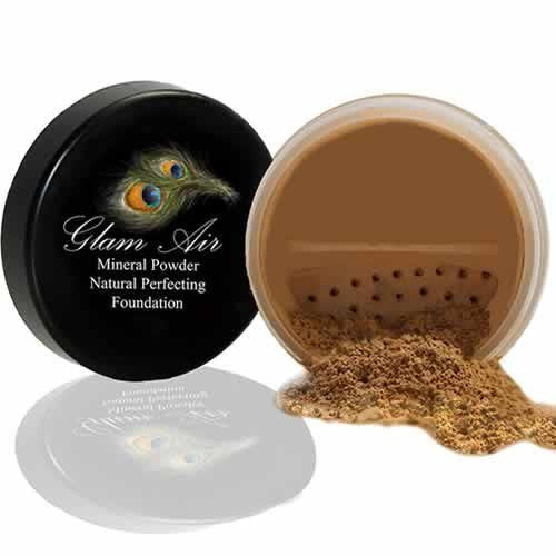 Glam Air Mineral Foundation, Natural Perfection Powder Foundation Compare with Bare Minerals and MAC Mineralize (LIGHT MEDIUM)