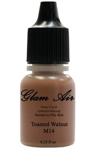 Glam Air Airbrush Water-based Foundation in Set of Three (3) Assorted Dark Matte Shades (For Normal to Oily Dark Skin)M13,M14,M15 - Sexy Sparkles Fashion Jewelry - 3