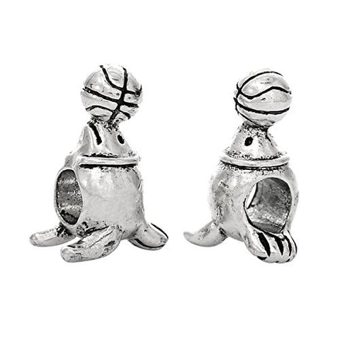 Sea Lion Balancing Ball Bead Compatible for Most European Snake Chain Bracelet - Sexy Sparkles Fashion Jewelry - 2