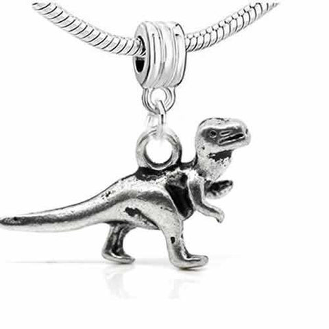 Dinosaur 3d Dangle Spacer European Bead Compatible for Most European Snake Chain Bracelet - Sexy Sparkles Fashion Jewelry - 2