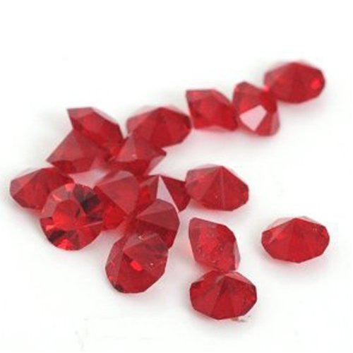 10 Garnet Created Crystal Birthstones for Floating Charm Lockets - Sexy Sparkles Fashion Jewelry