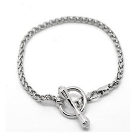 Toggle Clasp Bracelt Fits European Beads and Many More Add on Beads - Sexy Sparkles Fashion Jewelry - 1