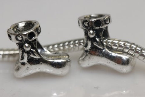 Christmas Stocking Charm European Bead Compatible for Most European Snake Chain Bracelet - Sexy Sparkles Fashion Jewelry - 1