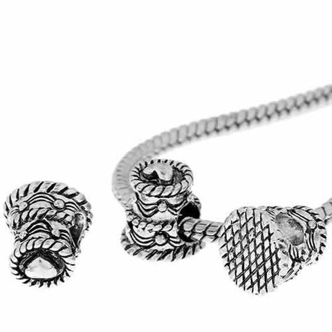 Wedding Cake/birthday Cake Charm European Bead Compatible for Most European Snake Chain Bracelet - Sexy Sparkles Fashion Jewelry - 2