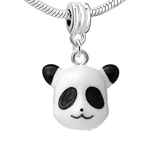 Panda Bear Resin Charm Bead Compatible for Most European Snake Chain Bracelet - Sexy Sparkles Fashion Jewelry