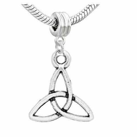 Celtic Knot European Bead Compatible for Most European Snake Chain Bracelet - Sexy Sparkles Fashion Jewelry - 2