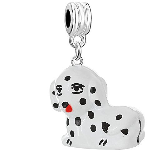 Christmas Ornament Dog Bell Charm Bead - Sexy Sparkles Fashion Jewelry