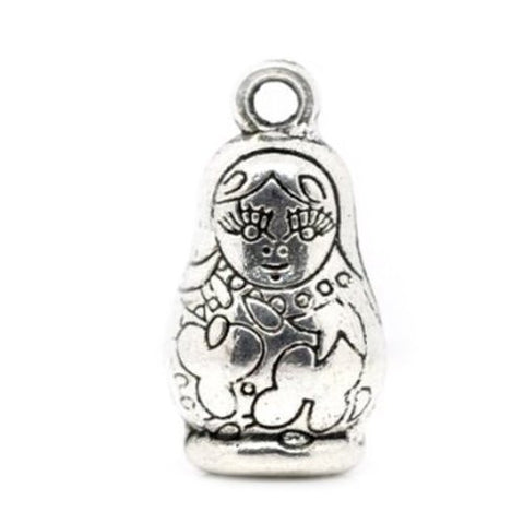 Russian Doll Charm Bead Compatible for Most European Snake Chain Charm Bracelets - Sexy Sparkles Fashion Jewelry - 2