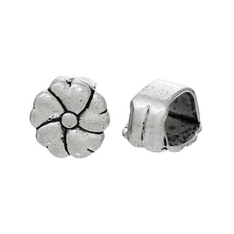 Charm Beads for Leather Bracelet/watch Bands or Wrist Bands (Flower) - Sexy Sparkles Fashion Jewelry - 1