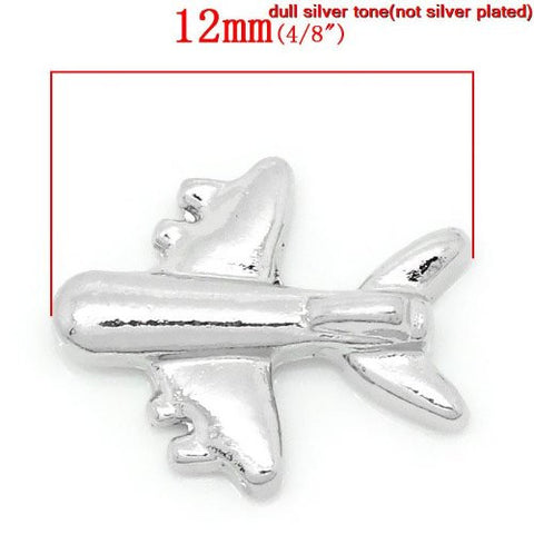 Aiplane Floating Charms For Glass Living Memory Lockets - Sexy Sparkles Fashion Jewelry - 3