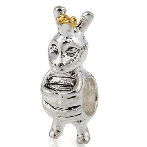 Queen Bee Charm Pandora for Snake Chain Charm Bracelet - Sexy Sparkles Fashion Jewelry - 3