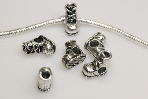 Baby Shoe Charm European Bead Compatible for Most European Snake Chain Bracelet - Sexy Sparkles Fashion Jewelry - 2