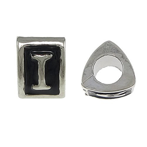 Letter  "I" Triangle Spacer European European Bead Compatible for Most European Snake Chain Charm Bracelet - Sexy Sparkles Fashion Jewelry - 1