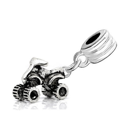 ATV Four Wheeler Bead Compatible for Most European Snake Chain Bracelet - Sexy Sparkles Fashion Jewelry
