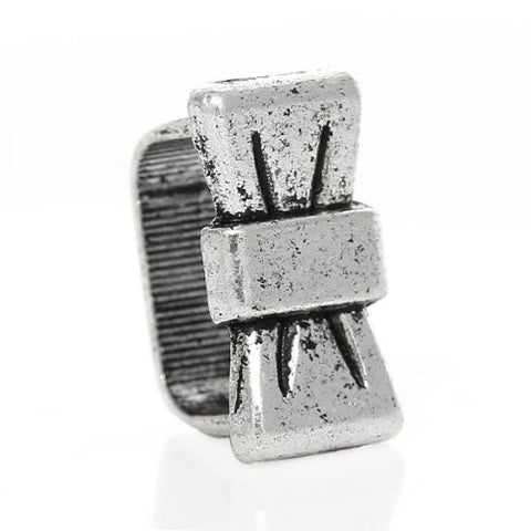Charm Beads for Leather Bracelet/watch Bands or Wrist Bands (Bowknot) - Sexy Sparkles Fashion Jewelry - 1