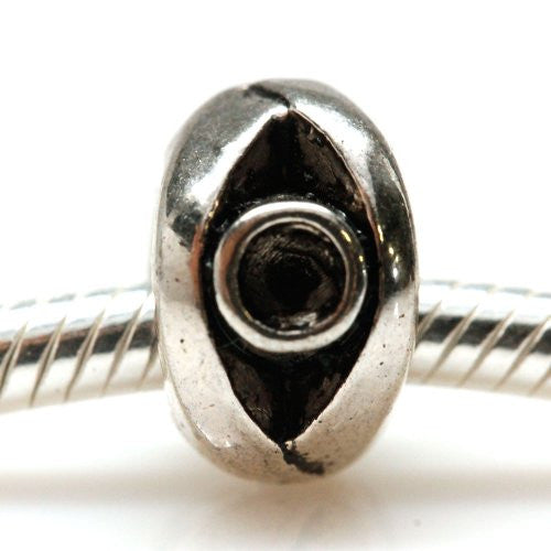 Cat Eye Charm Bead  for European Snake Chain Charm Bracelet