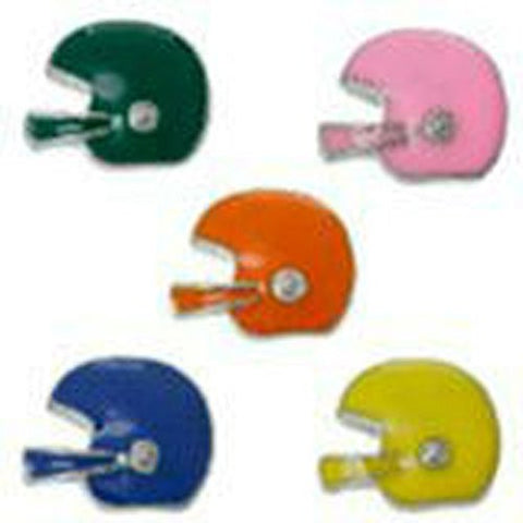 Five (5) Enamel Mixed Helmets Floating Charms For Glass Living Memory Locket - Sexy Sparkles Fashion Jewelry - 1