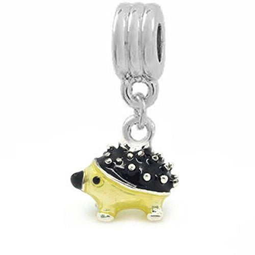 Hedgehog Spacer European Bead Compatible for Most European Snake Chain Bracelet
