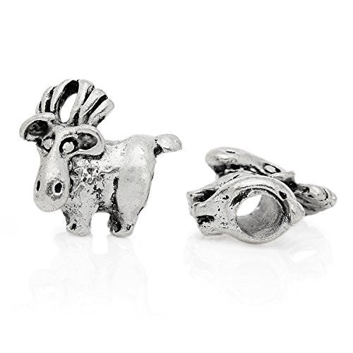 Moose Animal Bead Compatible for Most European Snake Chain Bracelet - Sexy Sparkles Fashion Jewelry - 1