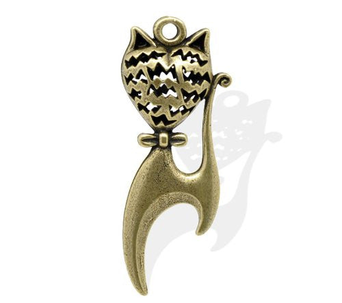 Cat Pendant for Necklace - Sexy Sparkles Fashion Jewelry