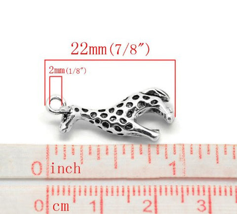 Giraffe Animal Bracelet Necklace Charm Pendant - Sexy Sparkles Fashion Jewelry - 3