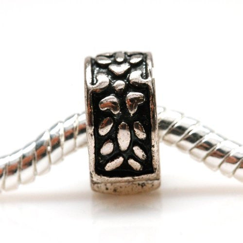 Flower Design Clip Lock Stopper European European Bead Compatible for Most European Snake Chain Bracelet - Sexy Sparkles Fashion Jewelry