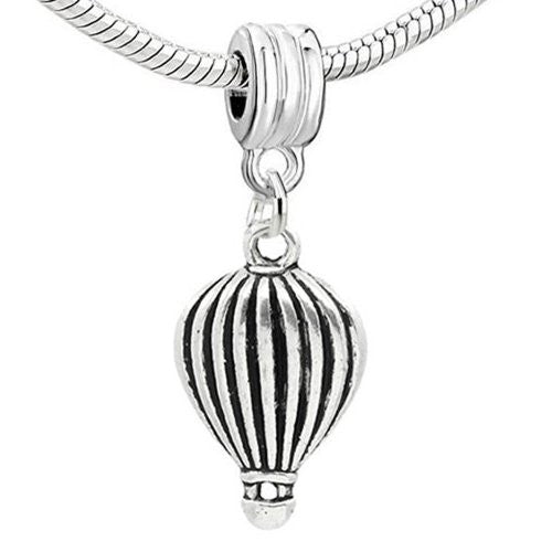 Hot Air Balloon Dangling European Bead Compatible for Most European Snake Chain Charm Bracelet - Sexy Sparkles Fashion Jewelry