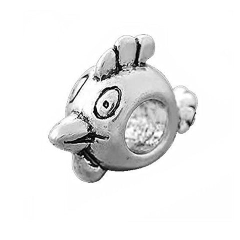 Angry Birds European Bead Compatible for Most European Snake Chain Charm Bracelet - Sexy Sparkles Fashion Jewelry - 1