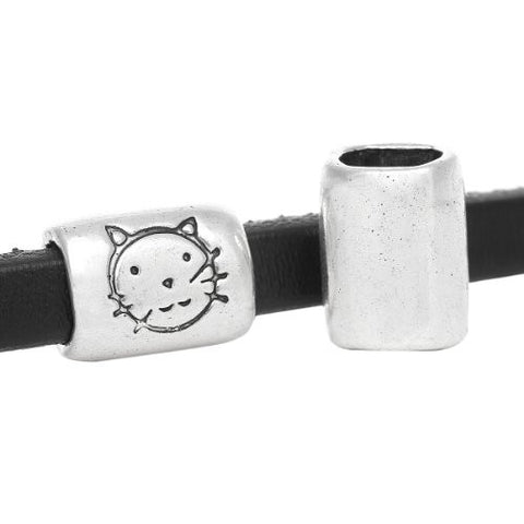 Charm Beads for Leather Bracelet/watch Bands or Wrist Bands (Cat) - Sexy Sparkles Fashion Jewelry - 3