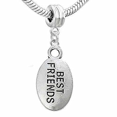 Best Friend European Bead Compatible for Most European Snake Chain Bracelet - Sexy Sparkles Fashion Jewelry - 1