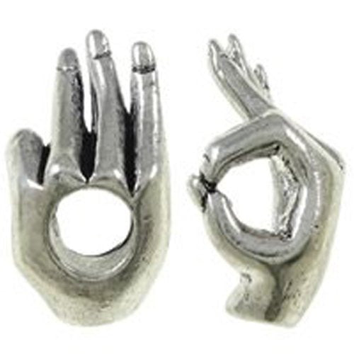 Ok Hand Gesture Bead European Bead Compatible for Most European Snake Chain Charm Bracelet - Sexy Sparkles Fashion Jewelry