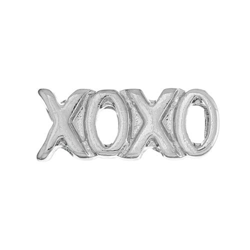 XOXO Floating Charm For Glass Living Memory Lockets - Sexy Sparkles Fashion Jewelry - 1