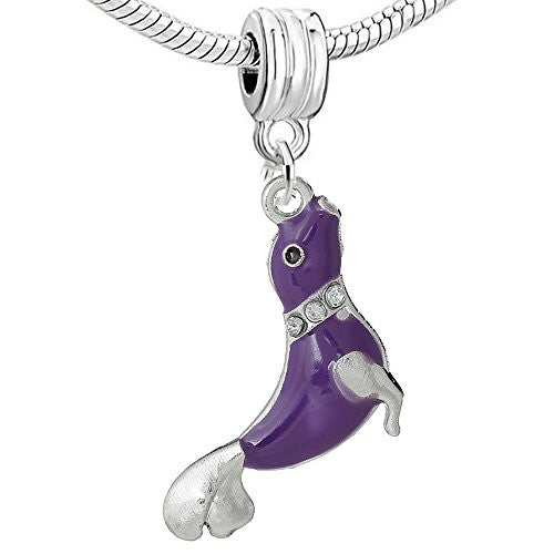 Sea Lion Animal Charm Bead - Sexy Sparkles Fashion Jewelry