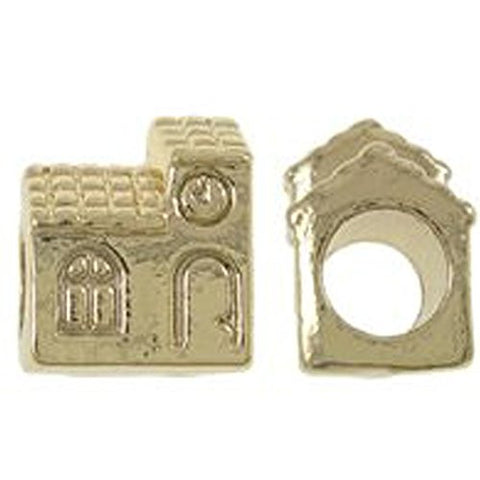 House/home Charm Bead For Snake Charm Bracelet - Sexy Sparkles Fashion Jewelry - 1