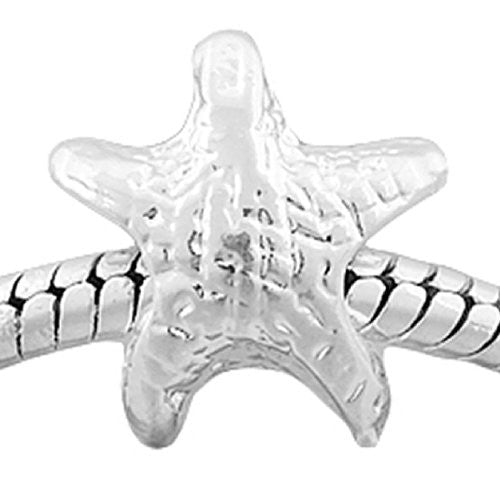 Starfish Star Fish Focal Bead European Bead Compatible for Most European Snake Chain Charm Bracelet - Sexy Sparkles Fashion Jewelry