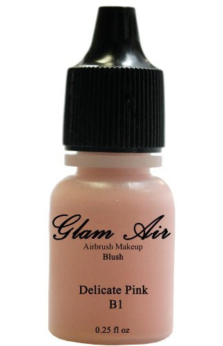 Glam Air Airbrush Blush B1 Delicate Pink Blush Water-based Makeup - Sexy Sparkles Fashion Jewelry - 1