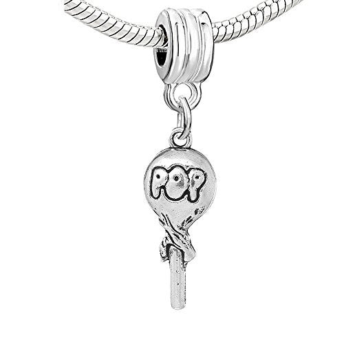 Lollipop Dangle Dangle Charm European Bead Compatible for Most European Snake Chain Bracelet - Sexy Sparkles Fashion Jewelry