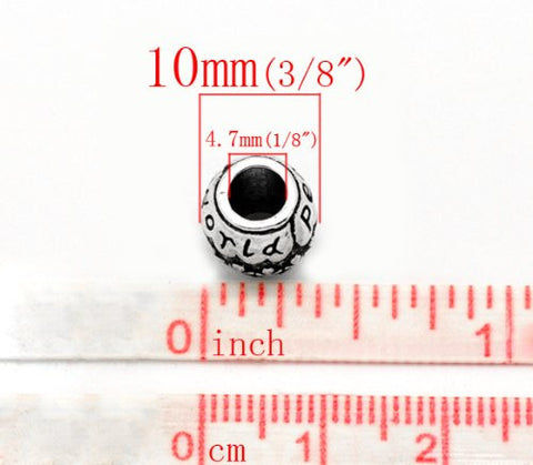 World Peace European Bead Compatible for Most European Snake Chain Bracelet - Sexy Sparkles Fashion Jewelry - 3