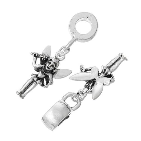 Flower Fairy Tale European European Bead Compatible for Most European Snake Chain Charm Bracelet - Sexy Sparkles Fashion Jewelry - 3