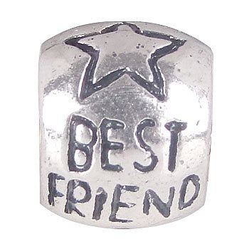Best Friend European Bead Compatible for Most European Snake Chain Charm Bracelet - Sexy Sparkles Fashion Jewelry - 2