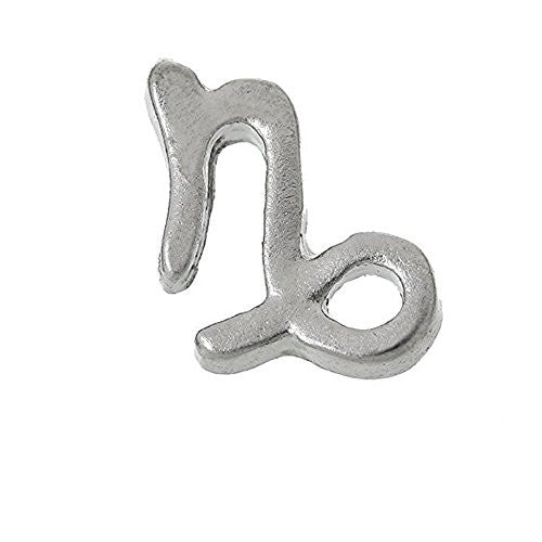 Floating Charms for Glass Living Memory Locket Pendant and Stainless Steel Back Plate (Capricornus Floating Charm) - Sexy Sparkles Fashion Jewelry - 1