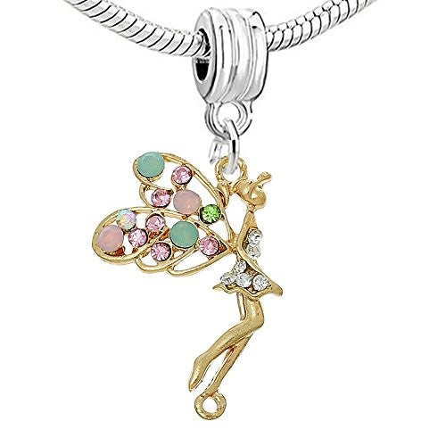 Multi  Fairy Bead for Most European Snake Chain Charm Bracelet - Sexy Sparkles Fashion Jewelry